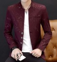 Veste décontractée pour homme avec un motif intéressant 3