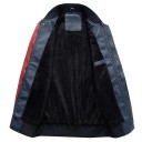 Veste en cuir de baseball pour homme J2038 1
