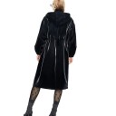 Veste en cuir longue pour femmes P2310 3