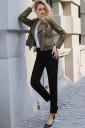 Veste en cuir pour femme Irene 6