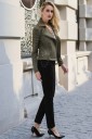 Veste en cuir pour femme Irene 8