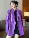 Veste en cuir pour femme P2313 1