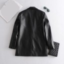 Veste en cuir pour femmes P1353 2