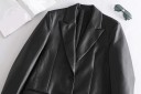 Veste en cuir pour femmes P1353 3