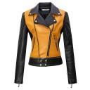 Veste en cuir pour femmes P2052 6