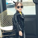 Veste en cuir pour fille L1930 2