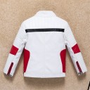 Veste en cuir pour garçon J1932 3