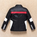 Veste en cuir pour garçon J1932 4