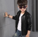 Veste en cuir pour garçon L2055 1