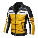 Veste en cuir pour homme A2645 7