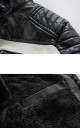 Veste en cuir pour homme A2645 5