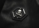 Veste en cuir pour homme avec skull 4