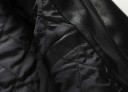 Veste en cuir pour homme avec skull 5