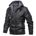 Veste en cuir pour homme F1089 1
