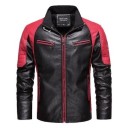 Veste en cuir pour homme F1125 2