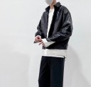 Veste en cuir pour homme F1161 2