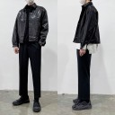 Veste en cuir pour homme F1161 3