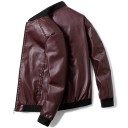 Veste en cuir pour homme F1206 2