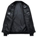 Veste en cuir pour homme F1206 1