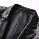 Veste en cuir pour homme F1232 4