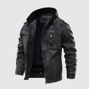 Veste en cuir pour homme F1248 1