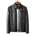 Veste en cuir pour homme F1280 7