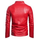 Veste en cuir pour homme F375 3