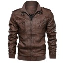 Veste en cuir pour homme 4