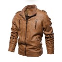 Veste en cuir pour homme S23 16
