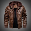 Veste en cuir pour homme S23 1