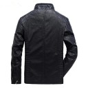 Veste en cuir stylée pour homme J2088 2