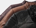 Veste en cuir stylée pour homme J2088 4