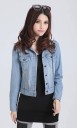 Veste en jean courte pour femme J1052 3