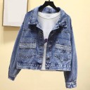 Veste en jean pour femme A1868 1