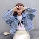 Veste en jean pour femme A1868 2