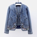 Veste en jean pour femme P2130 2