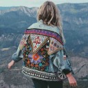 Veste en jean pour femmes P2012 3