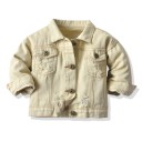 Veste en jean pour fille L1870 9