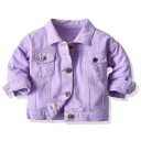 Veste en jean pour fille L1870 10