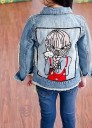 Veste en jean pour fille 1