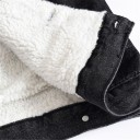 Veste en jean pour homme avec fourrure 3
