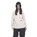 Veste en polaire avec col montant zippé et poche poitrine sur un panneau lisse et poches latérales zippées manches raglan unisexes 16
