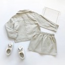 Veste et jupe pour fille L1153 5