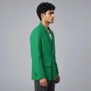 Veste femme à double boutonnage Coupe oversize ample Revers pointus et poches à rabat Doublure Polyester Veste élégante pour le travail 15
