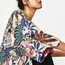 Veste femme avec imprimé coloré 1