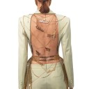 Veste femme avec le dos dénudé P2445 1