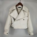 Veste femme en simili cuir A1826 3