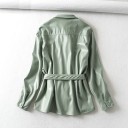 Veste femme en simili cuir P1588 2