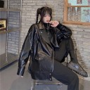 Veste femme en simili cuir P1883 1