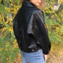 Veste femme en simili cuir P2035 1
